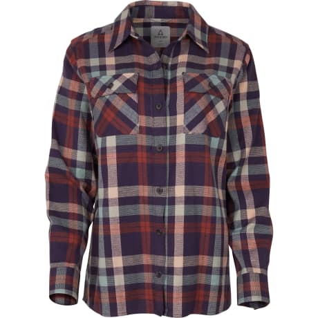 Ascend® Women’s Finn Organic Cotton Flannel Long-Sleeve Shirt