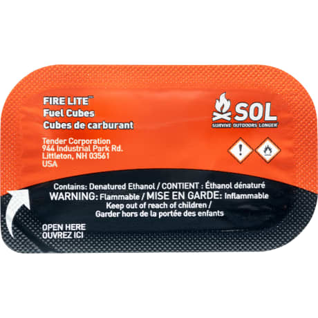 S.O.L.® Fire Lite™ Fuel Cubes