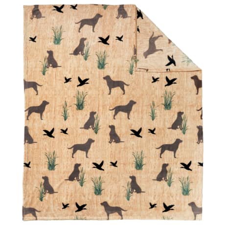 White River™ Home Duck Hunt Coral Fleece Throw Blanket