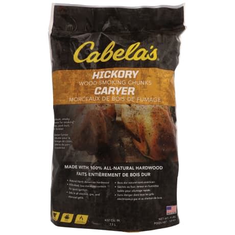 Cabela's® Wood Smoking Chunks - Hickory