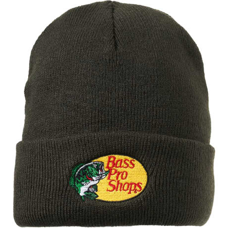 Bass Pro Shops® Youth Knit Logo Patch Beanie