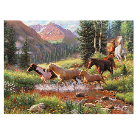 Cobble Hill Mountain Thunder Puzzle - 1000 Pieces