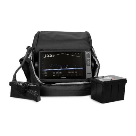 Garmin® ECHOMAP™ UHD2 95sv, LiveScope Plus System & Lithium-ion Battery