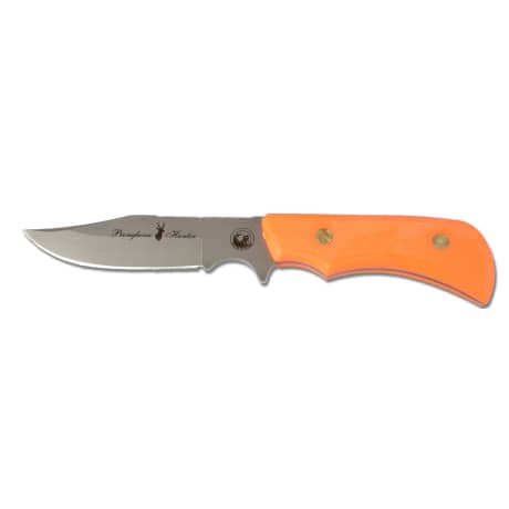 Knives Of Alaska Pronghorn Hunter Orange Suregrip Fixed Blade Knife
