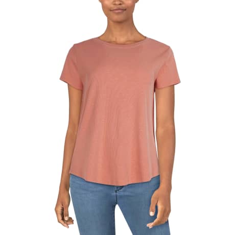 Natural Reflections® Women’s Peyton Slub Short-Sleeve Crewneck Shirt
