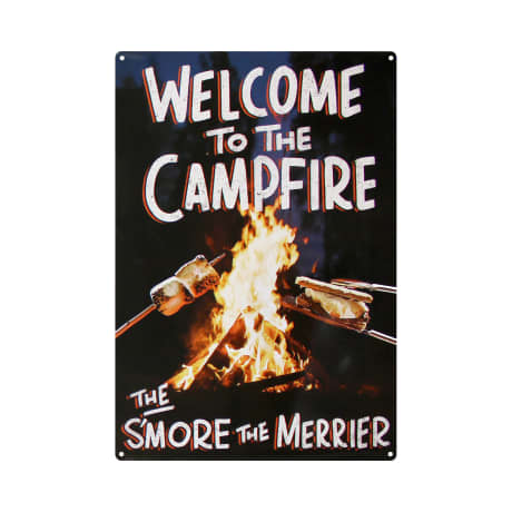 River's Edge® S'more the Merrier Tin Sign