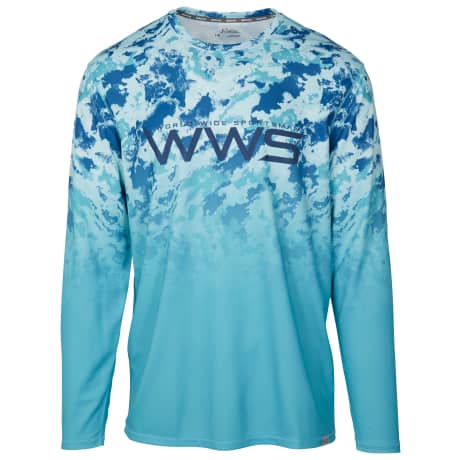World Wide Sportsman® Men’s 3D Cool Sublimated Long-Sleeve Casting Shirt