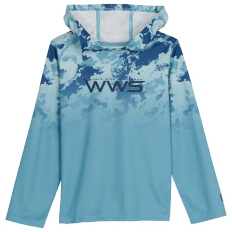 World Wide Sportsman® Youth Logo 3D Cool Surfcaster Hoodie