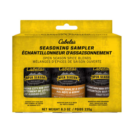 Cabela's® Open Season Mini Seasoning Sampler 3-Pack
