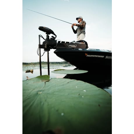 Minn Kota® Ultrex® 90/115lb 52" Quest-Series Bow Mount Trolling Motor w/ MEGA Side Imaging Foot Pedal and Micro Remote
