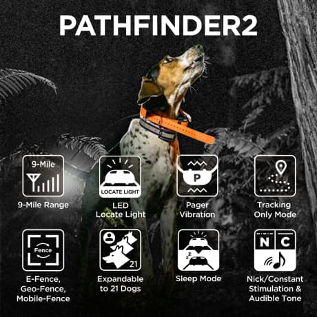 Dogtra PATHFINDER2 GPS Dog Tracking Collar