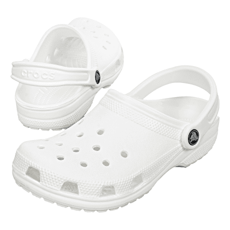 Crocs Unisex Classic Clogs - White