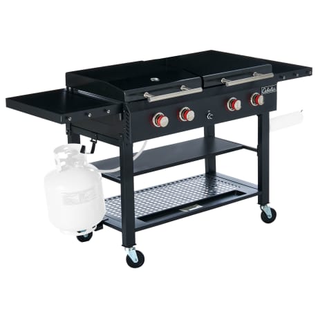Cabela's® Deluxe 4-Burner Event Grill and Griddle Combo