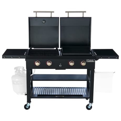 Cabela's® Deluxe 4-Burner Event Grill and Griddle Combo