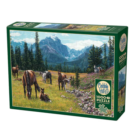 Cobble Hill Horse Meadow Puzzle - 1000 Pieces