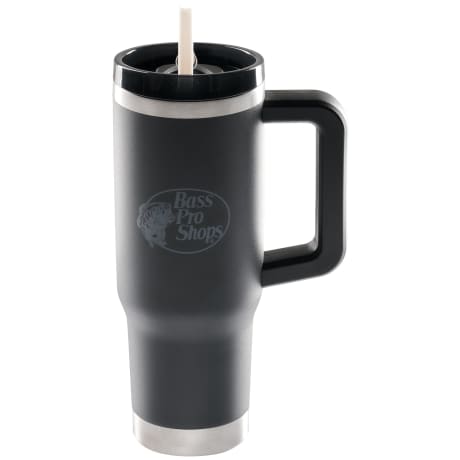 Bass Pro Shops® 30-oz. Mug with Slider Lid and Straw