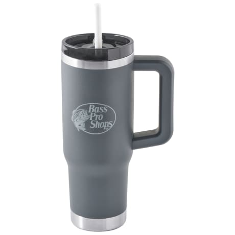 Bass Pro Shops® 30-oz. Mug with Slider Lid and Straw
