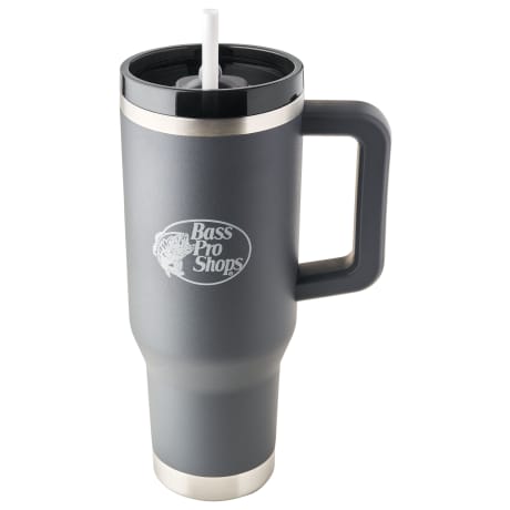 Bass Pro Shops® 40-oz. Mug with Slider Lid and Straw