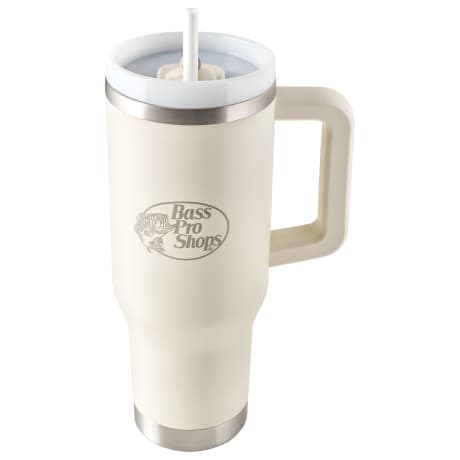 Bass Pro Shops® 40-oz. Mug with Slider Lid and Straw