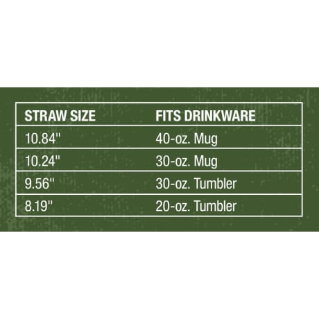 Bass Pro Shops® Tritan Straw 2-Pack with Brush