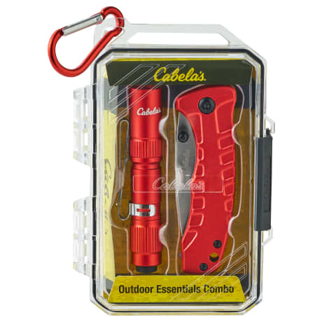 Cabela's® Outdoor Essentials Flashlight and Folding Knife Combo