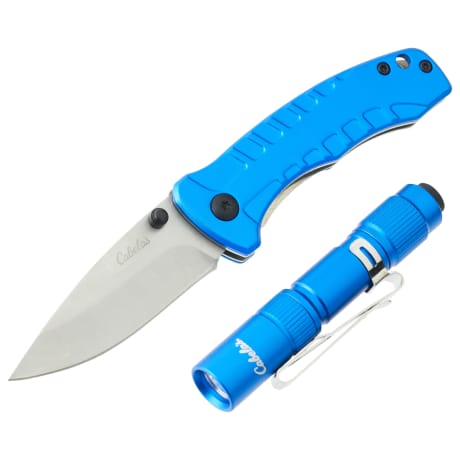 Cabela's® Outdoor Essentials Flashlight and Folding Knife Combo