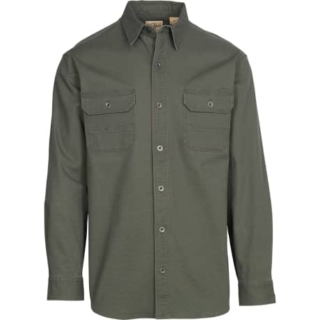 RedHead® Men’s Flex Stonewash Canvas Long-Sleeve Shirt