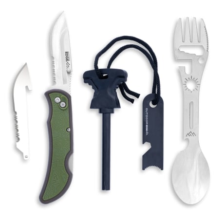 Outdoor Edge® Razor EDC Combo Pack with Spork and Fire Starter