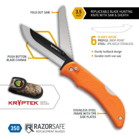 Outdoor Edge® Razor Pro S Folding Knife