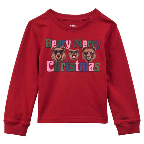 Outdoor Kids® Holiday Long-Sleeve T-Shirt for Toddlers or Kids