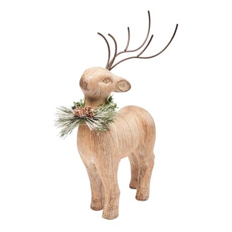 Bass Pro Shops® Standing Deer with Metal Antlers Holiday Décor