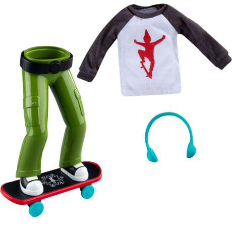 Elf on the Shelf® Holly Jolly Skateboard Set
