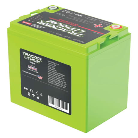 Tracker® Lithium Gen2 52 Ah Super High Output Lithium Deep Cycle Battery