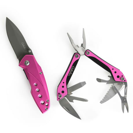 Cabela’s® Folding Knife & Multi-Tool Dragon Fruit Pink Combo