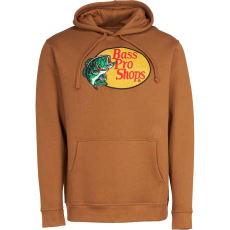 Bass Pro Shops® Men’s Embroidered Woodcut Logo Long-Sleeve Hoodie