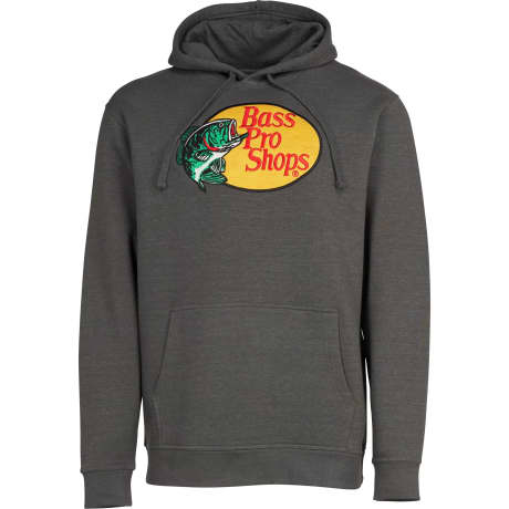 Bass Pro Shops® Men’s Embroidered Woodcut Logo Long-Sleeve Hoodie