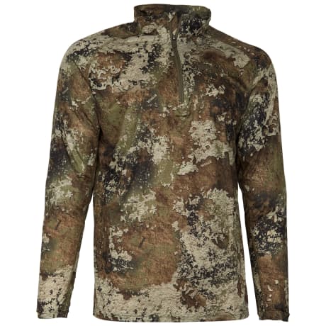 RedHead® Men's Grid Lite Quarter-Zip Long-Sleeve Pullover