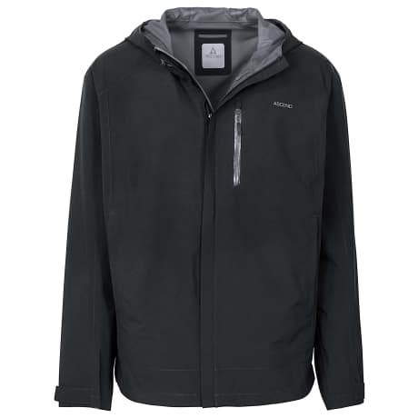 Ascend® Men's Rainy River Jacket with BONE-DRY® Silver