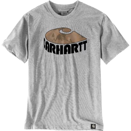 Carhartt® Men’s Relaxed-Fit Camo C Graphic Heavyweight Short-Sleeve Pocket T-Shirt