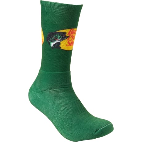 Bass Pro Shops® Men’s Logo Crew Socks