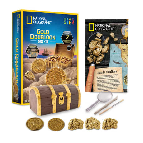 National Geographic® Gold Doubloon Dig Kit
