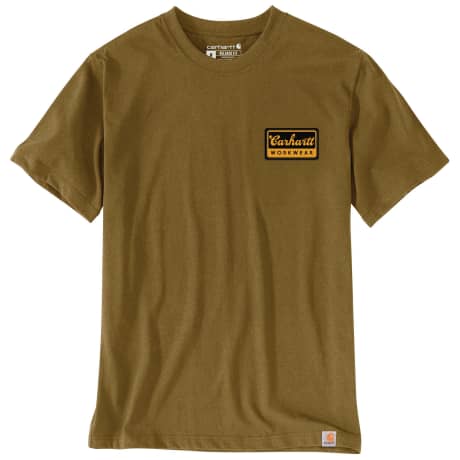 Carhartt® Men’s Relaxed Fit Lightweight Short-Sleeve Script Patch T-Shirt