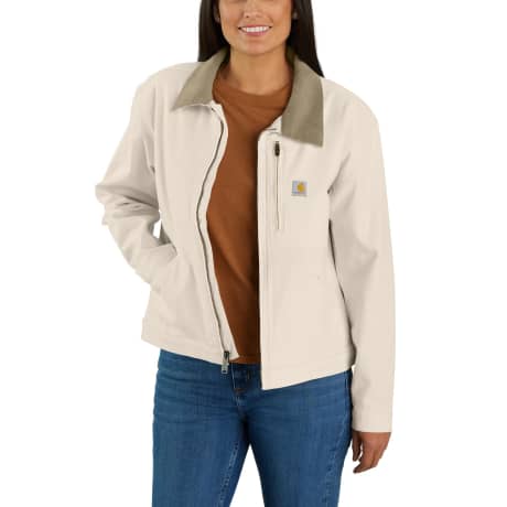 Carhartt® Women's Re-Engineered Rugged Flex® Loose Fit Canvas Detroit Jacket