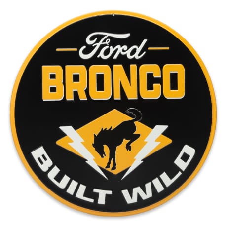 Open Road's Ford Bronco Built Wild Metal Wall Decor