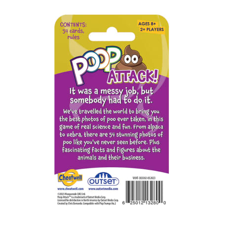 Outset Media Poop Attack! Card Game