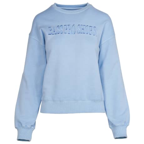 Bass Pro Shops® Women's Embroidered Crew-Neck Long-Sleeve Sweatshirt