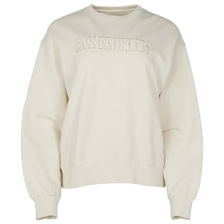 Bass Pro Shops® Women's Embroidered Crew-Neck Long-Sleeve Sweatshirt