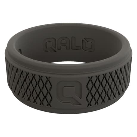QALO® Men's Crosshatch Q2X® Silicone Ring