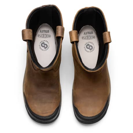 KEEN® Utility Men’s CSA Evanston Pull-On Waterproof Boot