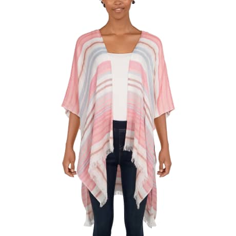 Natural Reflections® Women's Paradise Bound Stripe Ruana